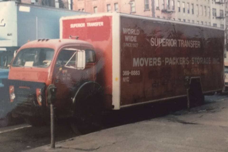 One of Superior Transfer's first trucks
