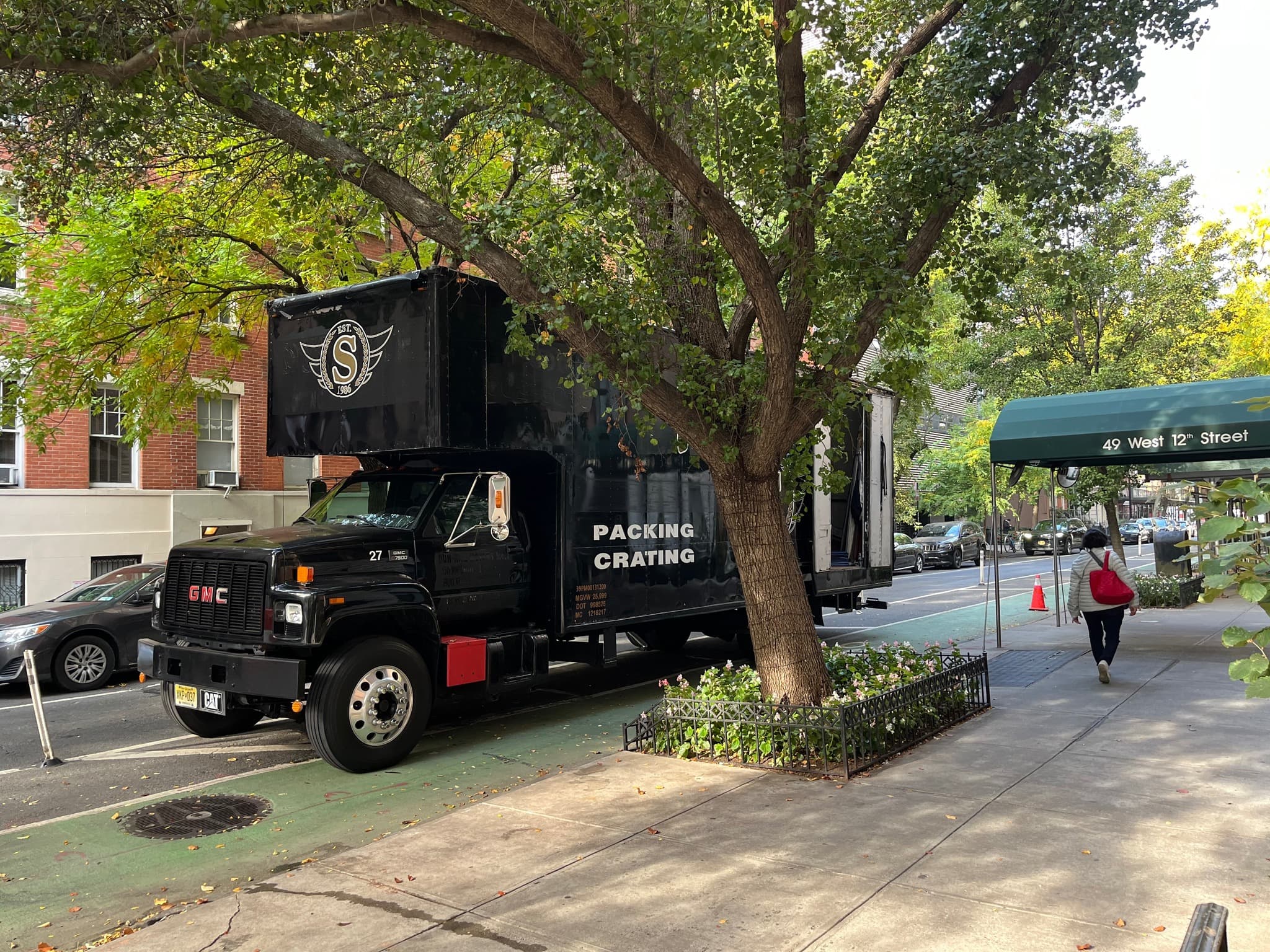 Superior Transfer truck in New York City